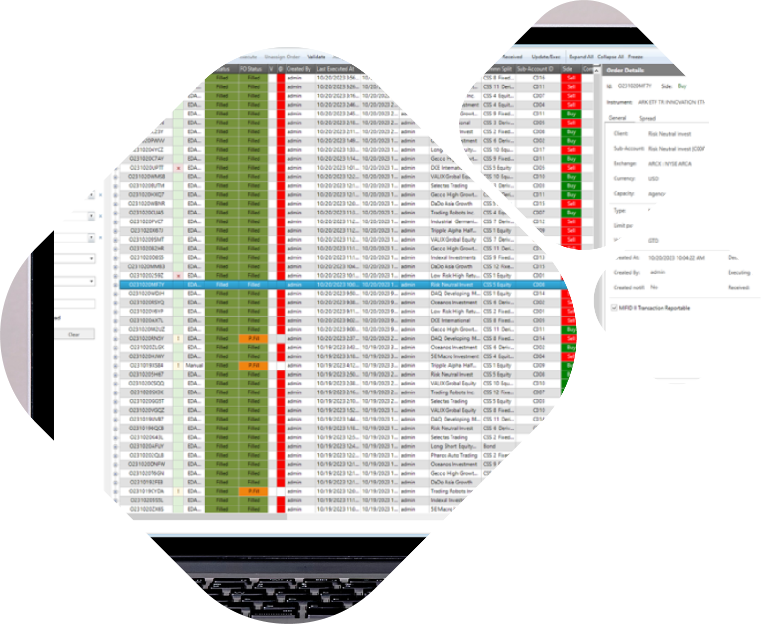 AQXT post trade platform